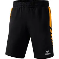 Erima Six Wings Worker Short Noir/nouveau Orange Junior - 152
