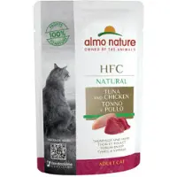 Almo Nature HFC Natural thon et poulet pâtée pour chat (55 g)