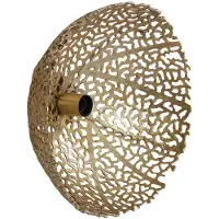 Present Time Light & Living - applique murale - Sinula - or - métal - E27 - 3124985