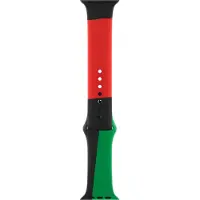 Apple Bracelet Sport Watch Series 1 - 9 / SE (38/40/41 mm) | Series 10 / 11 (42 mm) - Taille M/L - Black Unity