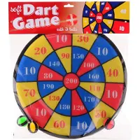 Johntoy 29142 - Jeu de fléchettes souples