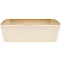 Bitz Plat et Saladier Bitz Gastro Rectangular Cream Cream 28 x 21 cm (2 Pièces)