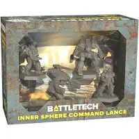Catalyst Game Labs BattleTech Inner Sphere Command Lance - Jeu de miniatures - Accessoires - ENG Edition