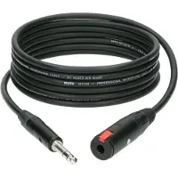 Klotz BEX4-0600 Câble de rallonge pour casque d'écoute professionnel 6 mètres