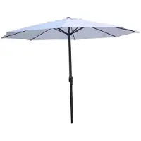 PimXL Luxe Parasol - Ø300cm - Wit