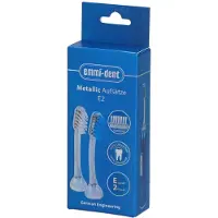 EMMI-DENT E2 Têtes de brosse de rechange, 2 pces Brosse à dents