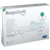 Hartmann RespoSorb Super Pansement 20x25cm 6850234 10 pc(s) Compresses
