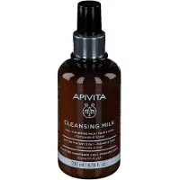 Apivita Cleansing Milk Face & Eyes lait nettoyant 3 en 1 visage et yeux 200 ml