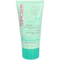 Topicrem Masque - - AC - 50ml - Purifiant - Peaux grasses - Hydratant