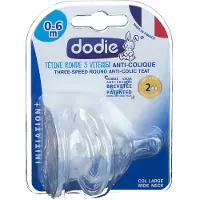 Dodie Initiation+ Tétine Débit 2 2 pc(s) Tétine(S)