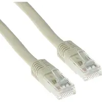 ACT Ivory 2 mètres de câble patch U/UTP CAT6 avec connecteurs RJ45