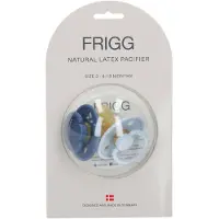 Frigg Rope Size 2:6-18 months tétine Ocean View/Powder Blue 2 pcs