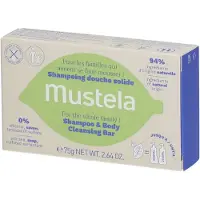 Mustela Family shampoing solide et gel de douche 2 en 1 75 g