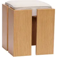 Hubsch Tabouret Pretty Forma Sable/naturel | 881912