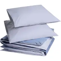 Yumeko - Parure de lit - Percale De Coton - 240x220 - Bleu
