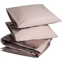 Yumeko - Parure de lit - Percale De Coton - 200x220 - Rose