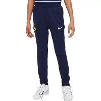 Nike Pantalon de foot en maille Nike Dri-FIT FFF Strike pour ado - Bleu | Taille L