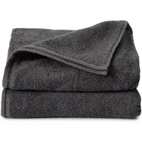 Ten Cate Towels 50x100 - Set de serviettes 2 pièces - 100% Coton - Anthracite