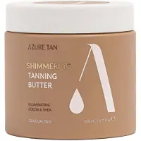 Azure Tan Shimmering baume teinté corps à paillettes 200 ml