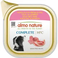 Almo Nature HFC Complete veau avec poulet et jambon pâtée pour chien (150 g)