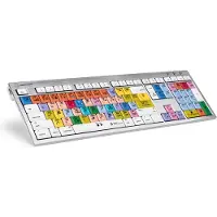 Logickeyboard LKB-LOGXP2-CWMU-UK Clavier USB QWERTY UK Multicolore (LKB-LOGXP2-CWMU-UK)