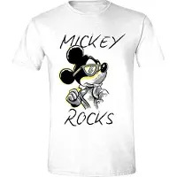 Disney - T-Shirt - Mickey Mouse Rock '90 (S)