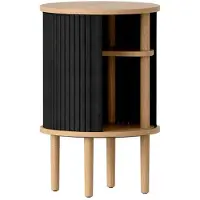 UMAGE Audacious Table d'appoint Oak | Charcoal