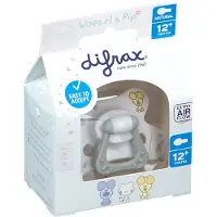 Difrax Sucette Natural Woezel & Pip 12 mois+ 1 pc(s) Sucette(S)