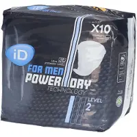 Id For Men Level 2 10 pc(s) Serviette hygienique