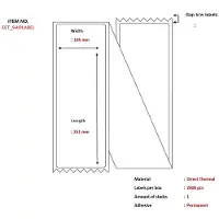 Capture Etiquette Post 105 x 251mm