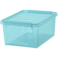 Orthex 3508976 Aufbewahrungsbox COLOUR 15, 14 Liter, aquamarine