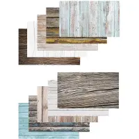 Caruba Lot de 10 toiles de fond en bois (5 x 2 à plat)