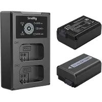 SmallRig Kit de batterie et de chargeur pour caméra NP-FW50 3818