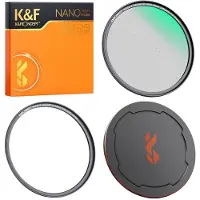 K&F Concept Concept Magnetic 1/8 Black Mist Filter Nano X - 77mm (77 mm, Filtre Black Mist), Filtre photo, Noir
