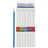 Creativ Company Pétales de fleurs trifoliés - Bleu clair, 12pcs. (12x)