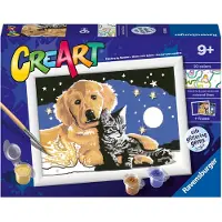 Ravensburger CreArt Peinture sur Numéro - Douceur des étoiles