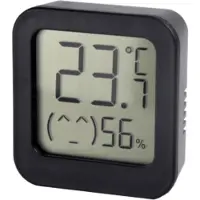 Ecosavers Thermomètre numérique LCD, hygromètre, mesure de l'humidité et de la température
