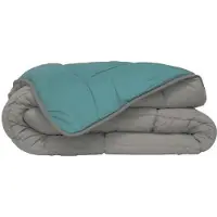 Poyet Motte Duvet Calgary Vert Beige 400 g/m² - 140 x 200 cm