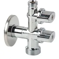 EDM 01109 3-way Regulation Key Argenté