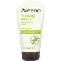 Aveeno Gommage Exfoliant Éclaircissant Quotidien pour le Visage avec Extrait de Soja, Huile de Jojoba & De Ricin