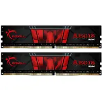 G.Skill AEGIS - DDR4 - 32 Go : 2 x 16 Go - DIMM 288 broches - 2666 MHz / PC4-21300 - CL19 - 1.2 V - sans tampon - non-ECC