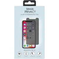 Selencia Protection d'écran en verre trempé Privacy Apple iPhone 11 Pro / Xs / X