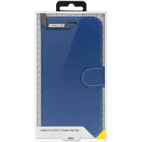 Accezz Étui de télephone Wallet Apple iPhone 13 Pro - Bleu foncé