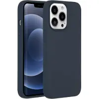 Accezz Coque Liquid Silicone Apple iPhone 13 Pro - Bleu foncé