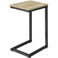 SoBuy Table d'appoint - - Table basse - Max. 20KG - 30 x 60 x 40 cm - Couleur bois