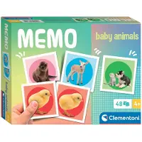 Clementoni Jeu de mémo CLE Animal 18315