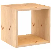 Astigarraga Meuble à compartiments ouvert - Pin PEFC - 36x36cm