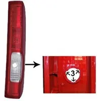 VAN WEZEL 4395934 Achterlicht