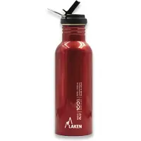 Laken Basic Alu Flow Cap 0,75L, rouge