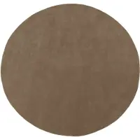 Ferm Living Stille Tapis Touffeté Rond Ash Brown